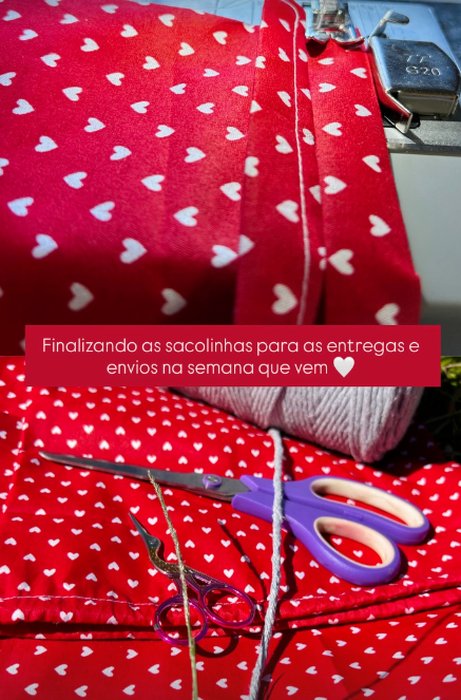 sacolinhas de entrega