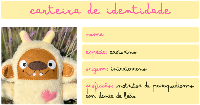 carteira de identidade de castorino