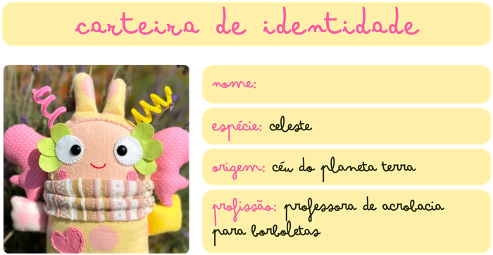 carteira de identidade de celeste