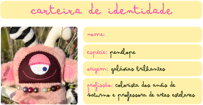 carteira de identidade de penélope